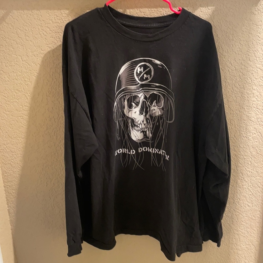 Men’s metal mulisha black long sleeve tee size XXL